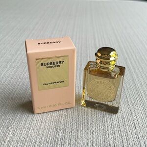 BURBERRY goddess fragrance collectible miniature 5ml fragrance